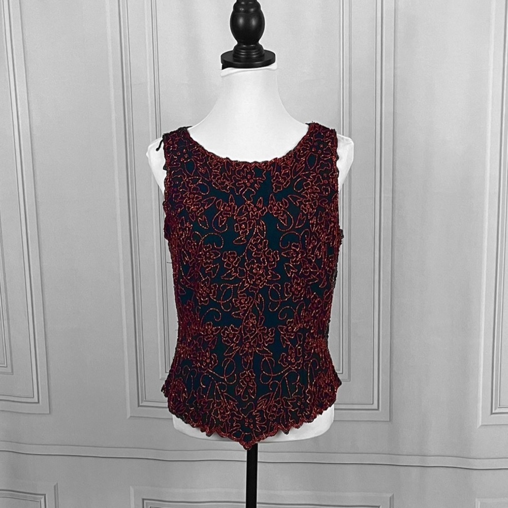 NWT beaded top